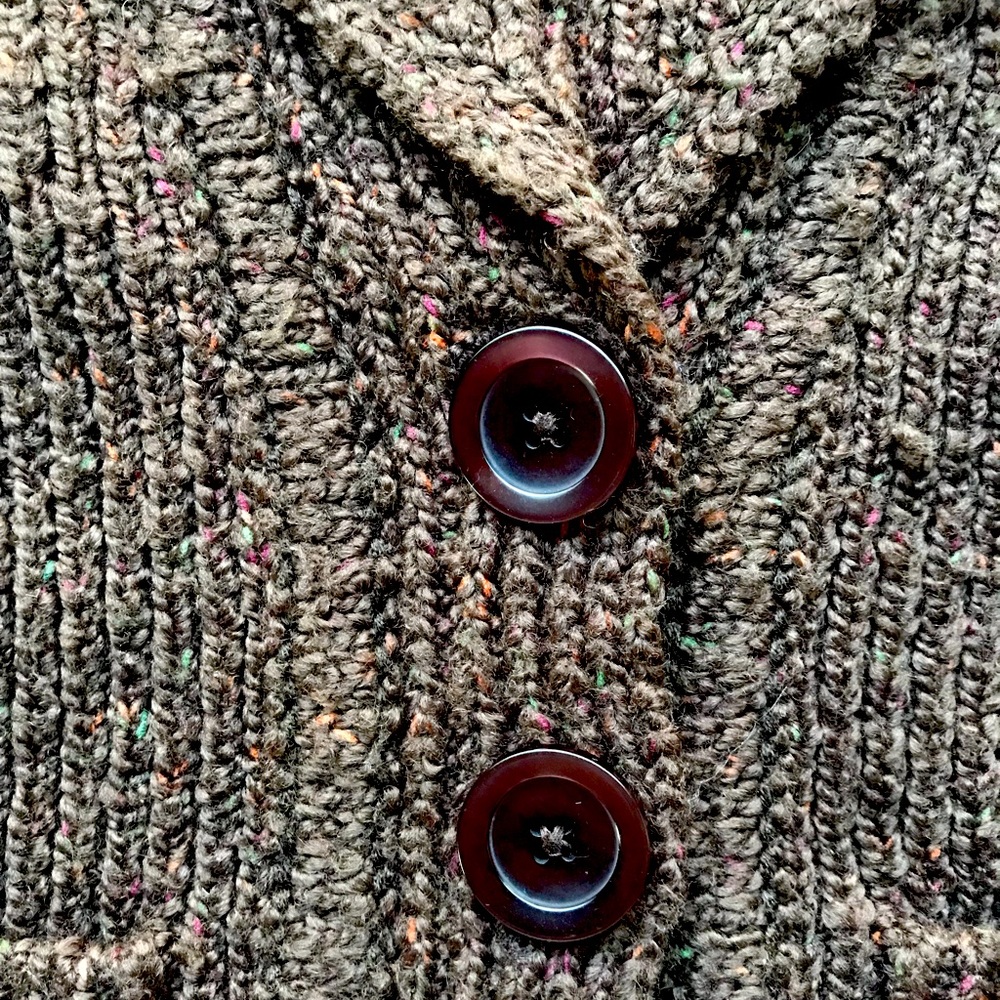 Nordstrom Caslon Dark Brown Cardigan - Picture 10 of 10